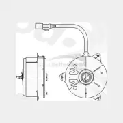 One New GPD Engine Cooling Fan Motor 631130