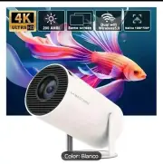 HY300 Mini 4K Projector Android 11.0 1080P 720P 200ANSI Portable Wireless