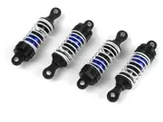 Maverick Atom Aluminum Oil-Filled Shock Absorber Set (Blue/4pcs)