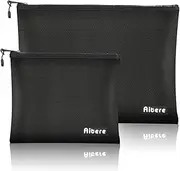 ZAERM Fireproof and Waterproof Document Case, A4 Document Briefcase in Schwarz