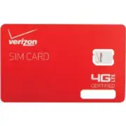Verizon 840168090228 Nano Sim Card