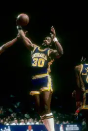 George McGinnis of the Indiana Pacers 1980's Basketball photo 3