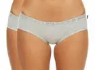 Bonds Ladies 2 Pack Hipster Boyleg Briefs Panties Underwear sizes 12 14 Grey