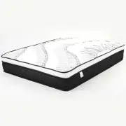 King Single Double Mattress Bed Size Euro Top 5 Zone Spring Foam 32cm Laura Hill