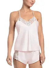 In Bloom by Jonquil Stretch Matte Satin Camisole & Shorts Set