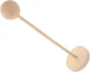 KONTONTY Doll Wig Stand Mini Wood Hat Display Rack for Doll Headpieces Slip Base for Storing and Showcasing Hat Holder