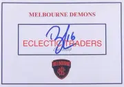 Bailey Laurie SIGNED Melbourne Demons Card. AFL Football. Gawn Petracca Viney.