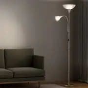 180cm Artiss Floor Lamp Mother and Child Modern Home Living Room Office Reading Silver