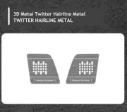 Twitter Hair Line Metal Interior Garnish Speaker 2P Ems for Kia Tasman 2025~2026