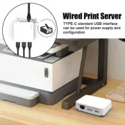 USB Wireless Print Server WiFi Print Server 100Mbps LAN/Bridge 480Mbps S4J1