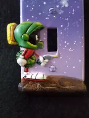 "YOU make me very angry" light switch cover plate, resin, hand painted.