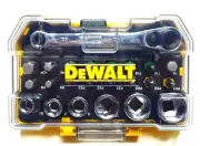 DeWALT DT71516-QZ Socket and Bit Set 24Pcs Ratchet Wrench Extra Small Tough Case