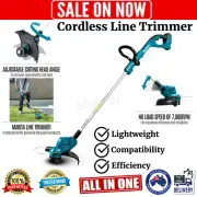 MAKITA 18v Cordless Line Trimmer Edger Whipper Snipper Telescopic Weed Eater New
