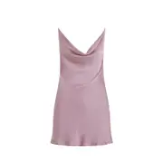 [Y Project] Y Project-Evergreen Mauve Invisible Strap Slip Dress-Donna 38 FR