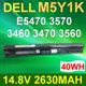 DELL 4芯 M5Y1K 原廠電池 GXVJ3 HD4J0 K185W M5Y1K WKRJ2 VN3N0