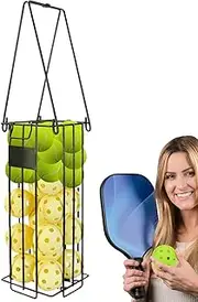 Tennis Ball - Table Tennis Ball Picker | Tennis Accessories | Pong Retriever Collector | Portable Ergonomic Equipment Large Capacity Collector for Baseball Softball Volleyball