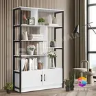 5 Tier Display Shelf Bookcase Cube Storage Cabinet Bookshelf Bookcase White