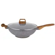 Hello Kitchen Non-stick Marble Wok 28cm/32cm