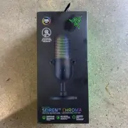 Razer Seiren V3 Chroma RGB USB Microphone (NEW) Sealed Box And New