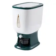 Cereal Rice Dispenser Dry Food Storages Container Dispense Machine 10KG Capacity