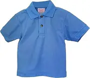 [Bullahshah] Baby Toddler Colourful Plain Classic Polo T-Shirts, Short Sleeves, Collared Summer Causal Top for Boys