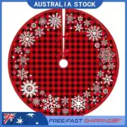 Christmas Tree Skirts Red Christmas Tree Stand 90cm for Xmas Tree