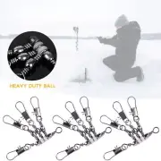 10pcs Bearing Barrel Rolling Swivel 3-Way Heavy Duty Ball