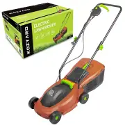 KOZYARD 1300w Electric Lawn Mower,2-in-1 Grass Box Or Mulch Electric Weeder