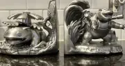 Pokemon Kanto Final Evolution Bookend Lot of 2: Venusaur/Blastoise