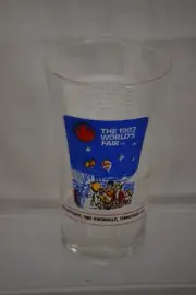 VINTAGE COCA-COLA McDONALD'S THE 1982 WORLD'S FAIR DRINKING GLASS KNOXVILLE 5.5"