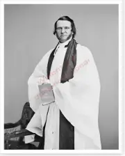 Reverend Francis Vinton Solaced Abraham Lincoln Silver Halide Photo