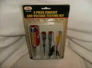 NEW 4 PC CIRCUIT & VOLTAGE TESTING KIT 6 & 12 VOLT SPARK PLUG LIFETIME WARRANTY