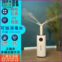 在飛比找蝦皮商城精選優惠-【居家家】新款上加水加濕器 商用家用工業大霧量可加消毒水噴霧