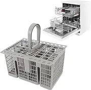 Dishwasher Silverware Basket, Universal Dishwasher Utensil Basket Replacement, Multifunctional Dishwasher Utensil Cutlery Washing Container Plastic Storage