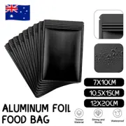 500x Heat Seal Mylar Foil Aluminium Bag Vacuum Seal Storage Food Grade Packaging