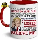 50Th Birthday Gifts - 50 Years Old Coffee Mug - 1975 Birthday Gifts Ideas - Uniq
