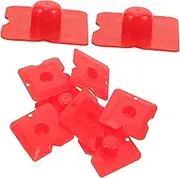 Mipcase 20Pcs Caulking Tools Portable Finishing Scrapers for Floor Tile Sealing Reusable Grout Application Tools for Home Decoration and Construction