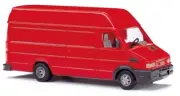 Busch 89114 - 1/87/H0 Iveco Box Truck, Red - New