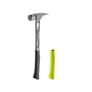 Stiletto Claw Hammers Milled Face W/Curved Handle + Yellow Replacement Grip