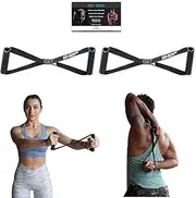 Iso-Bow Pair by Bullworker - Home Workout Equipment for Men & Women - Isometric Exercise Equipment - Strength Training Portable Exercise Equipment - Fitness Workout Equipment, Chest, Back & Arms