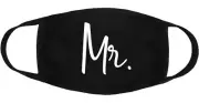 Wedding Mr. - Face Mask Cover Fashion 3 Layers Custom Made in US
