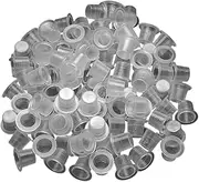 Tattoo Ink Cups Disposable Tattoo Pigment Ink Caps Plastic Cup for Kit Supplies 9mm 500PCS Pigment Cups