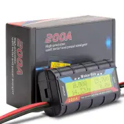 Makerfire 200A Upgraded Watt Meter with Longer Wire, High Precision Power Analyz