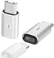 (Apple MFi Certified) Lightning Female to USB C Male Adapter 2 Pack, Support 35W PD Fast Charging & Transfer Data, USB C to Lightning Adapter for iPhone 15 Plus, 15 Pro, iPad Pro/Air Not for OTG/Audio