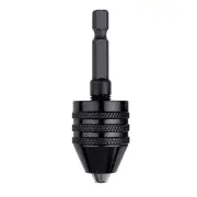 1PCS 0.3-3.6mm Drill Chuck Keyless Screwdriver Impact Driver Adaptor Electric Motor Clamp Mini Chuck Fixture Hex Shank D