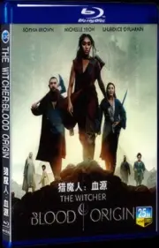 2022 1-Disc All Region Box Set BD DVD Blu-ray Movie The Witcher: Blood Origin