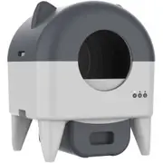 Oppsbuy Automatic Cat Litter Box 76L Self-cleaning Electric Pet Litter Tray Smart APP Controll