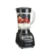 Hamilton Beach Smoothie Blender, 48 oz. Jar, 12 Blending Functions, Black, 50180