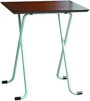 Table Square W-62TAD Dark Brown/Silver