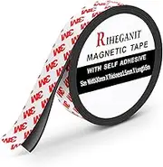 3M Magnetic Strip Rolls - 30mm W x 5m L Strong Magnet With Adhesive Backing - Multipurpose Flexible Rubber Tape